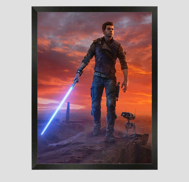 Star Wars Jedi Survivor A3 Framed Print