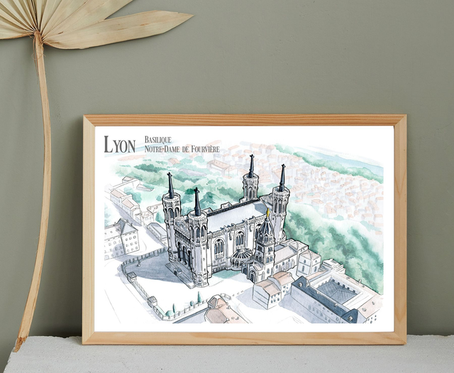 Architecture lyonnaise - La Basilique Notre-Dame de Fourvière