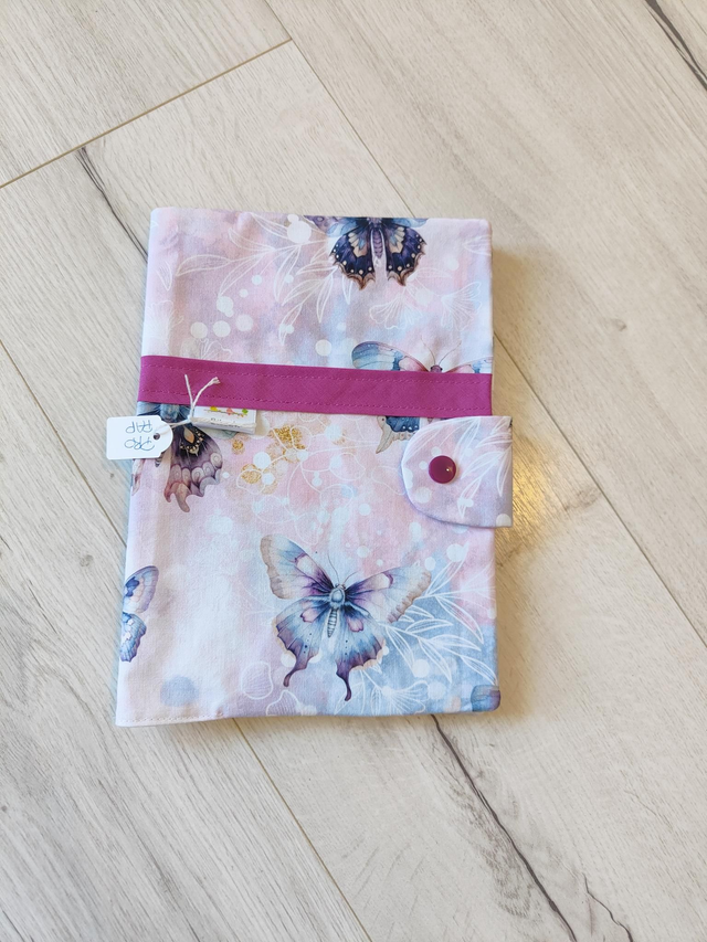 Protège carnet papillons 