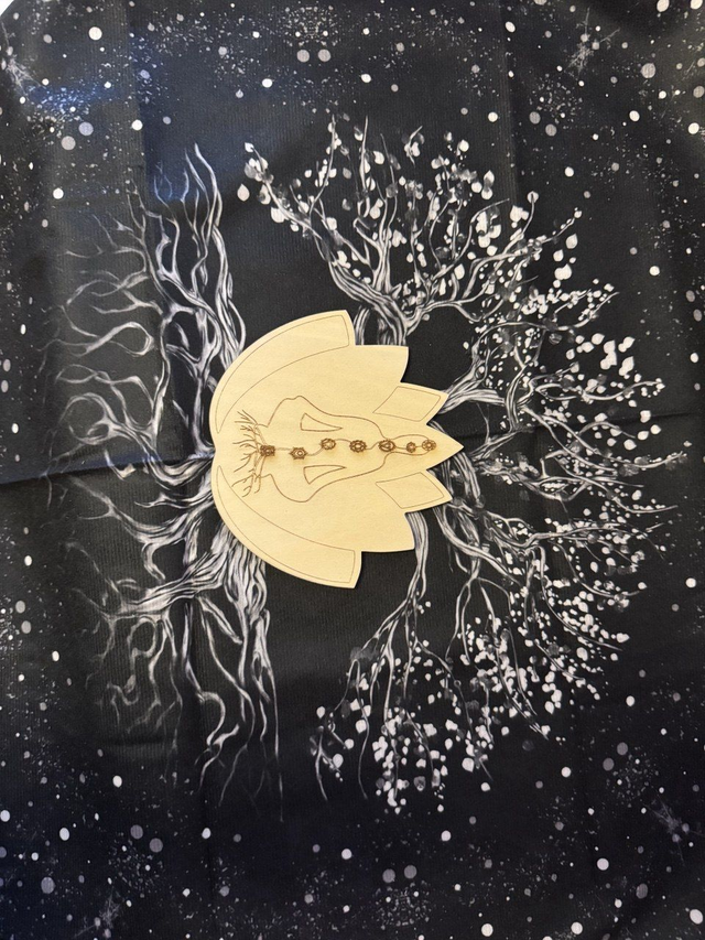 fleur de lotus avec corps humain