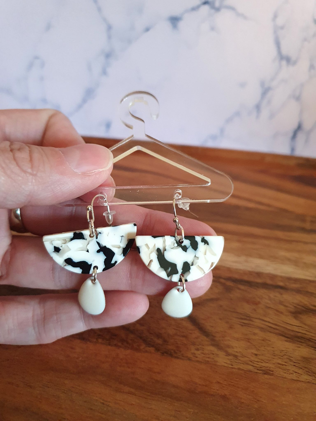 Boucles d'oreilles silver Adriana