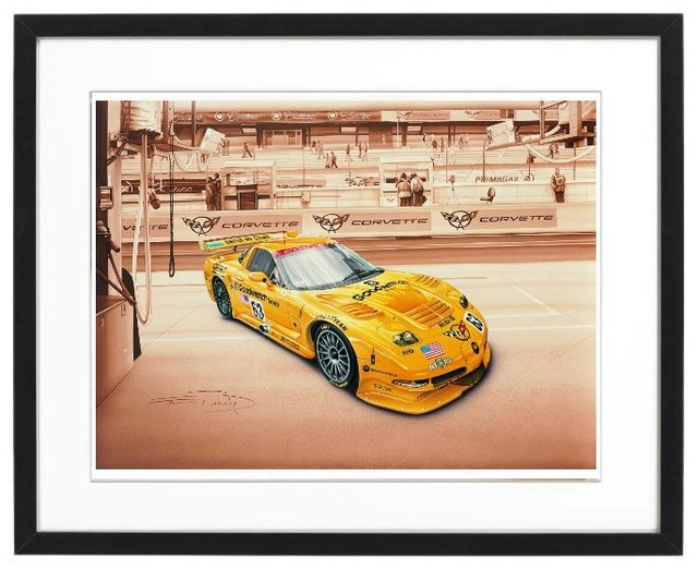 Corvette C5R - Framed Print