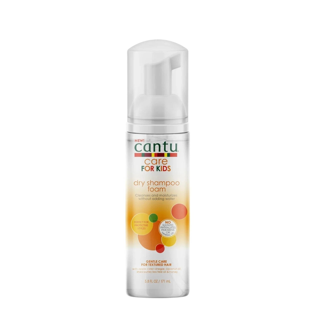 Cantu Care for Kids Dry Shampoo Foam, 5.8 oz