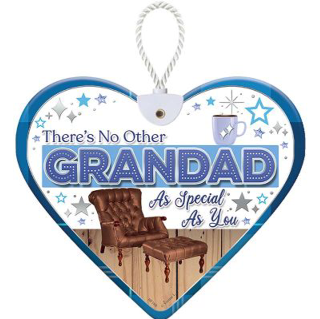 Heartfelt Grandad Ceramic Heart Only £4.99