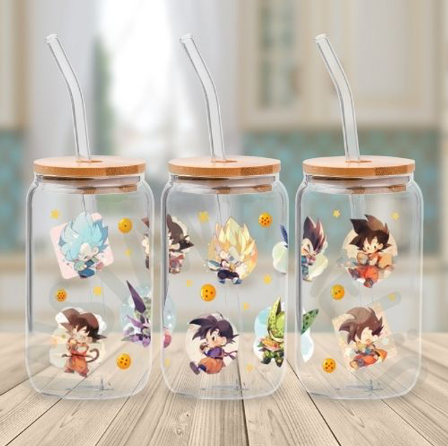Canette en verre - Dragon Ball Z