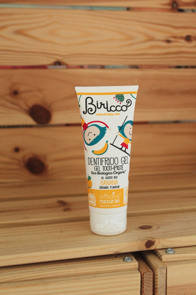 Dentifricio Gel Bimbi Banana di Officina Naturae (75 ml)
