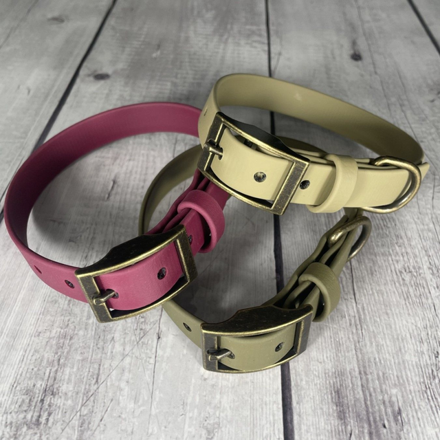 Olive Waterproof BioThane® Collar
