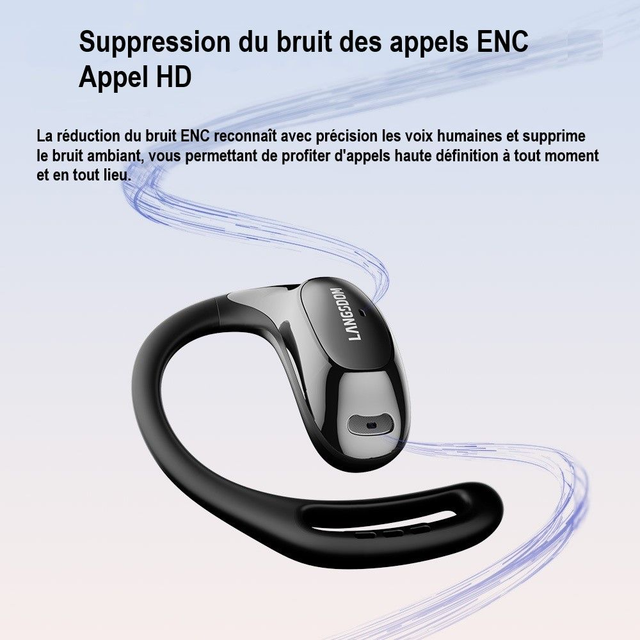 Langsdom TE10 Noir, parfaitement conçu pour un style de vie actif.il est adapté à une utilisation quotidienne prolongée