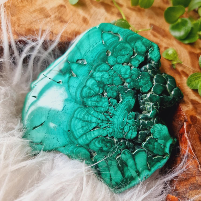 Malachite Slab 185g
