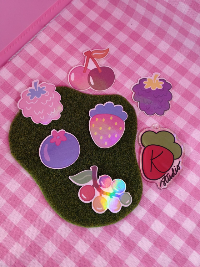PRIDE BERRIES sticker pack