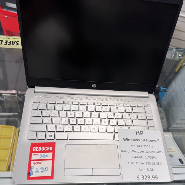 HP Pentium 6405U -128 SDD -8 GB 