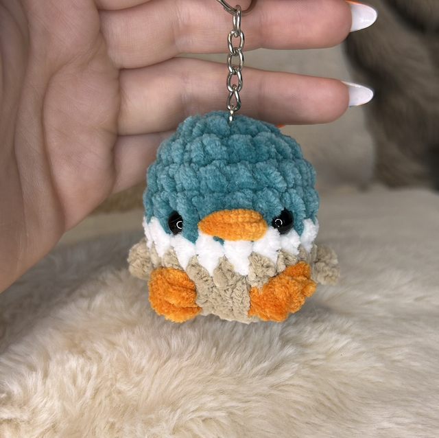 Porte-clés Canard Cole Vert