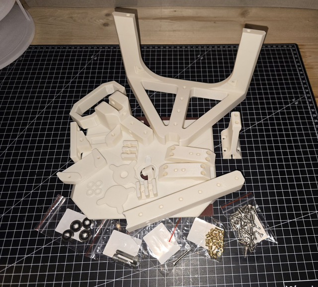 Stealth Press 1S - gedruckte Teile ASA + Hardware Kit