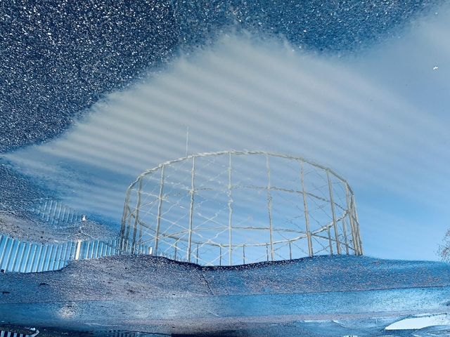 Old Kent Road Reflection - Photo Print 