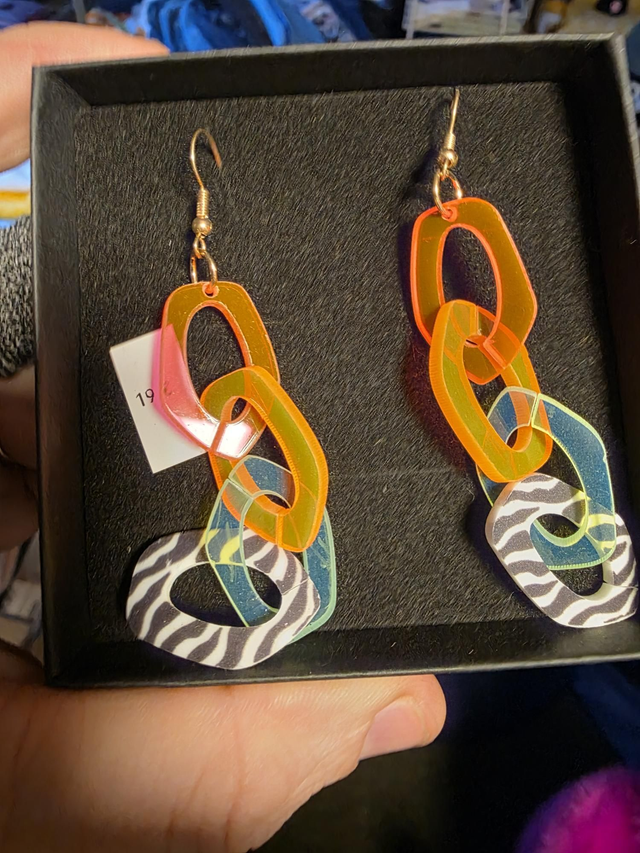 Boucles d'oreilles disco