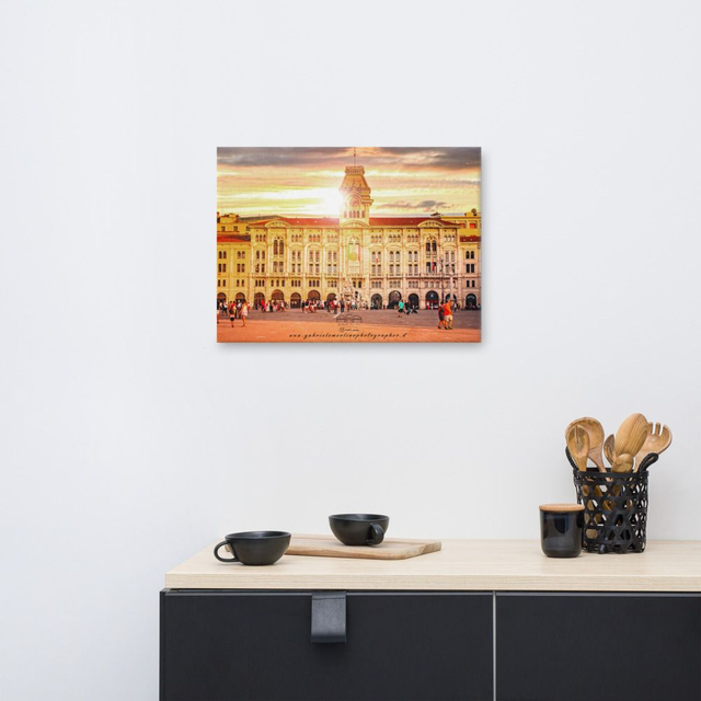 Canvas sunset Trieste 02