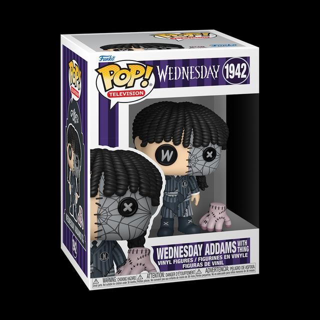 Wednesday: Wednesday Addams With Thing Pop! #1942