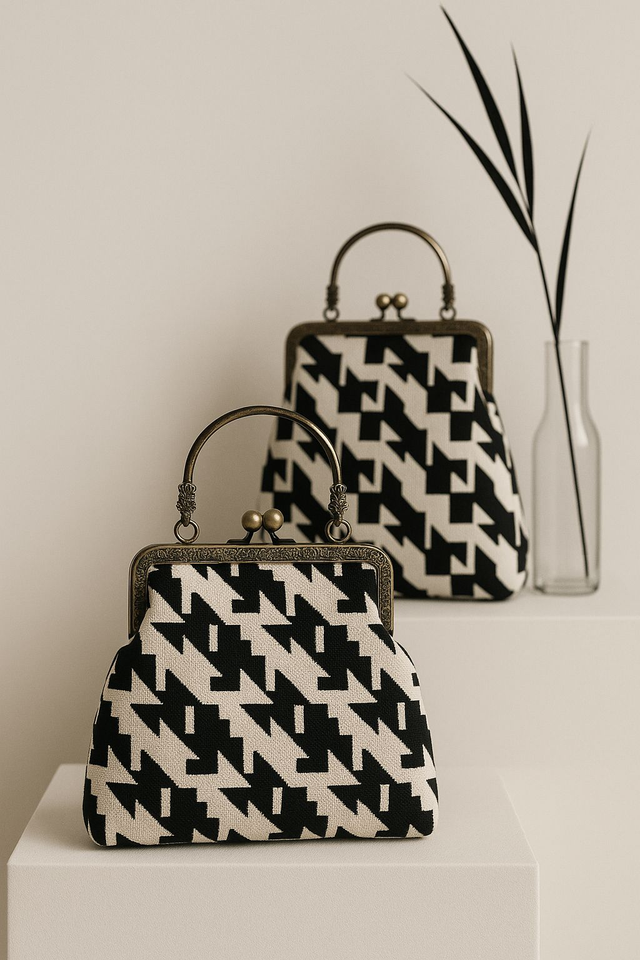 Sac Lady Night - Pied de coq