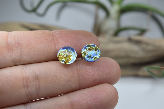 PUCES VOIE LACTÉE MONTURE INOX GRIS (P6)