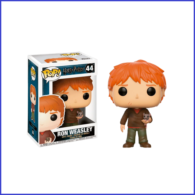 POP figure Harry Potter Ron Weasley with Scabbers #44