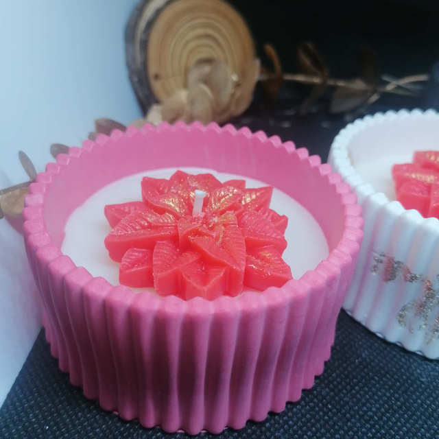 Trio bougies de Noël parfumées