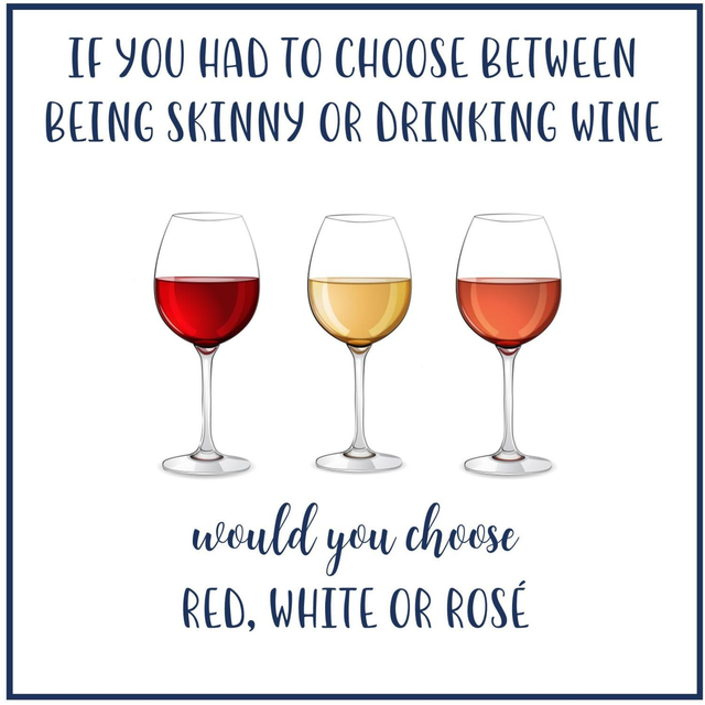 103 - GIGGLE CARD AW - SKINNY OR WINE