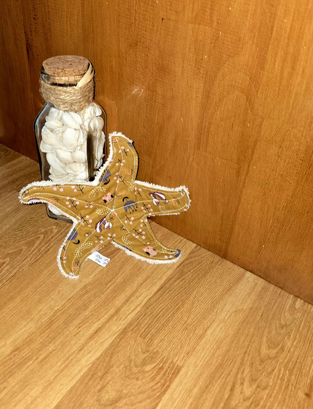 doudou plat étoile de mer