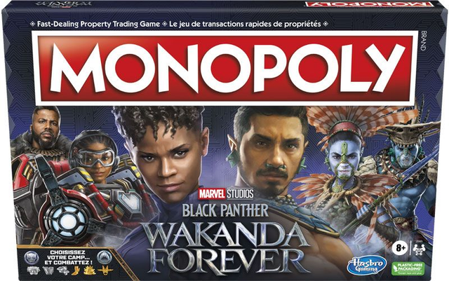 MONOPOLY BLACK PANTHER 2 WAKANDA FOREVER