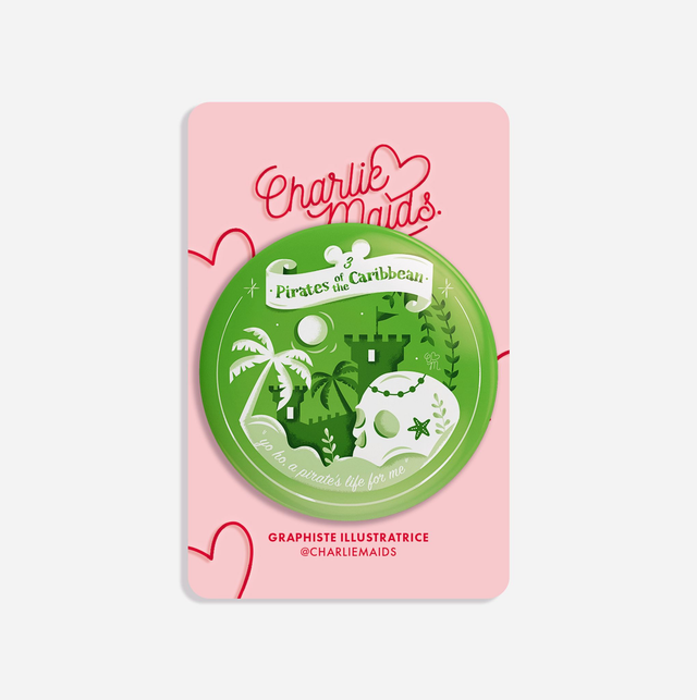 Badge Attractions Légendaires | 03 Pirates Of The Caribbean