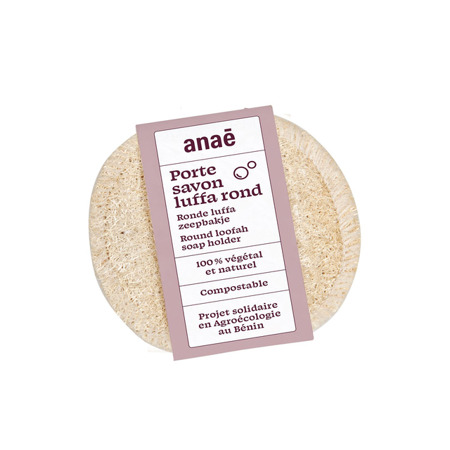 Porte savon en Luffa