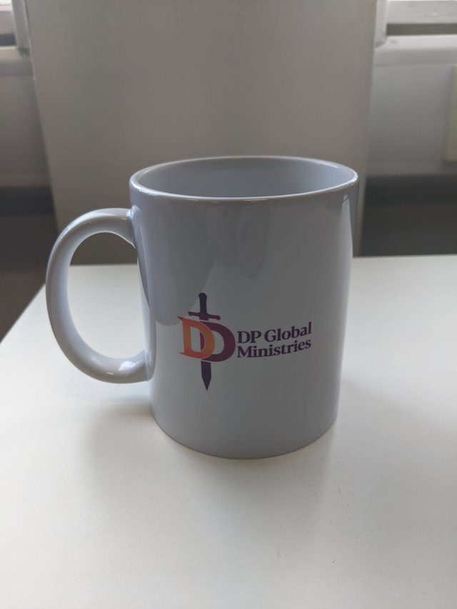 DP Global Ministries Mug (Orange and Purple)