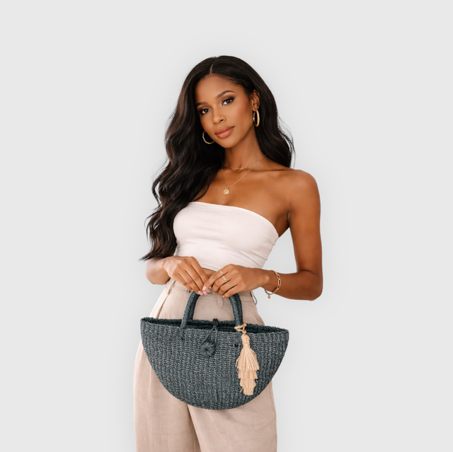 AMIHAN | SAC À MAIN EN PAILLE D’ABACA