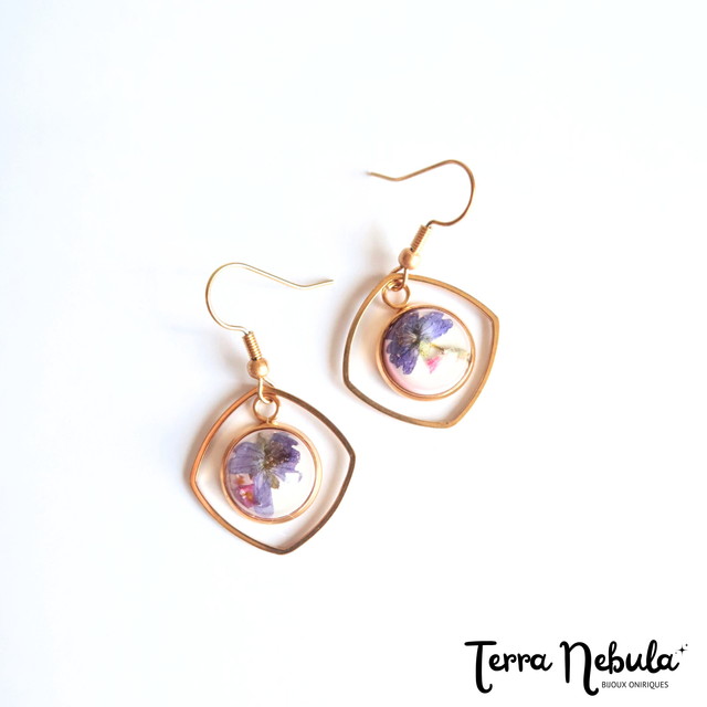 Boucles d&#039;oreilles Hermès petites fleurs| BO122F