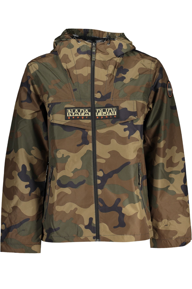 NAPAPIJRI GIACCA SPORTIVA UOMO VERDE