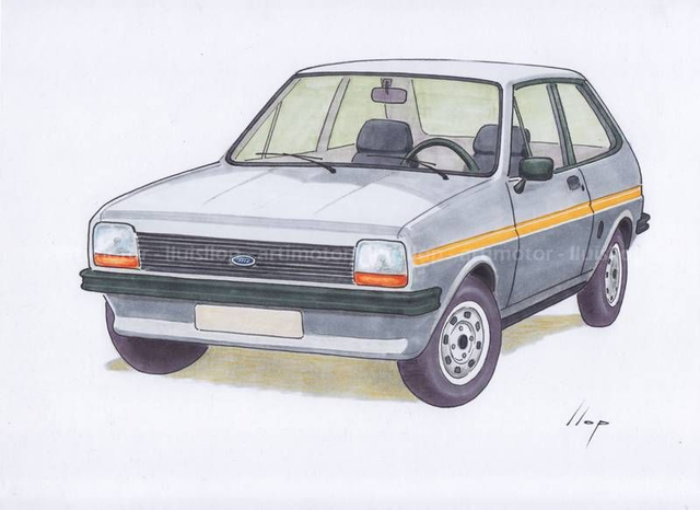 Artimotor onpaper CLASSICS 21x30 - Ford Fiesta S