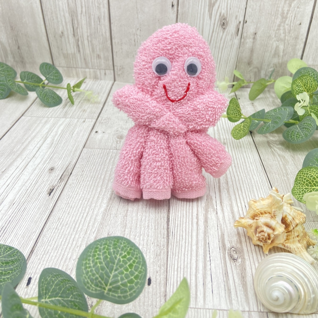 Jellyfish & Octopus Flanimals⢠reusable washcloth