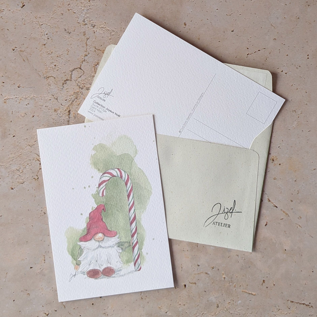 Carte postale - Noël - Sucre d'Orge