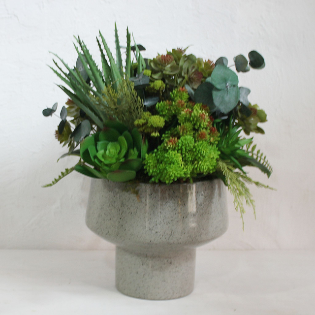 0CR606 CRISTAL CON SUCULENTAS