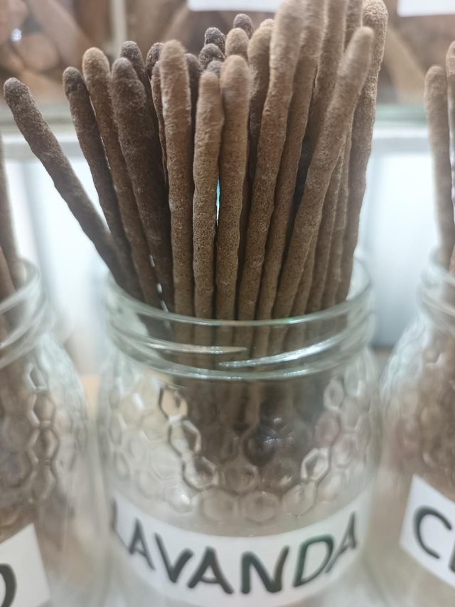 Incienso de lavanda artesano