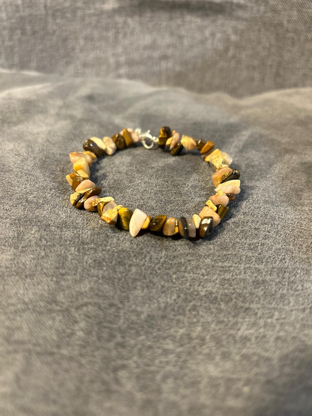 Tigerite &amp; Picture stone Bracelet