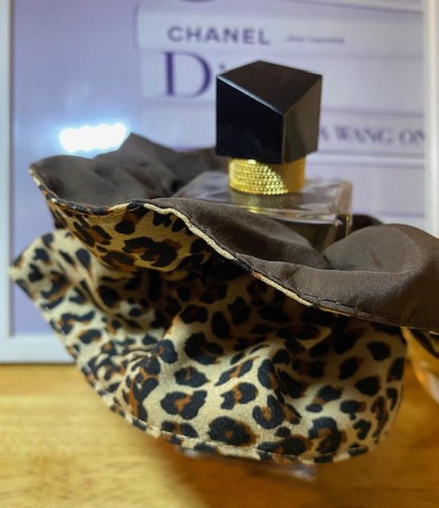 Chouchou à imprimé Léopard