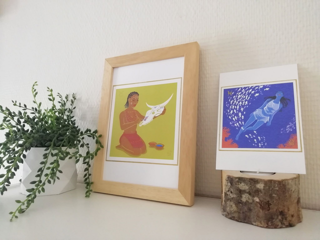 Carte Signe Zodiaque A5 et A6 - Taureau