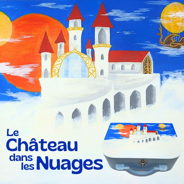 Valisette de rangement : Le Château dans les nuages