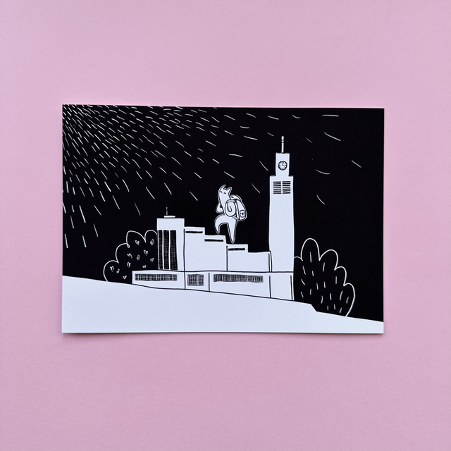 Čechovo Náměstí at Night