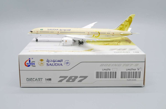 1/400 Boeing 787-9 Saudia 75 years
