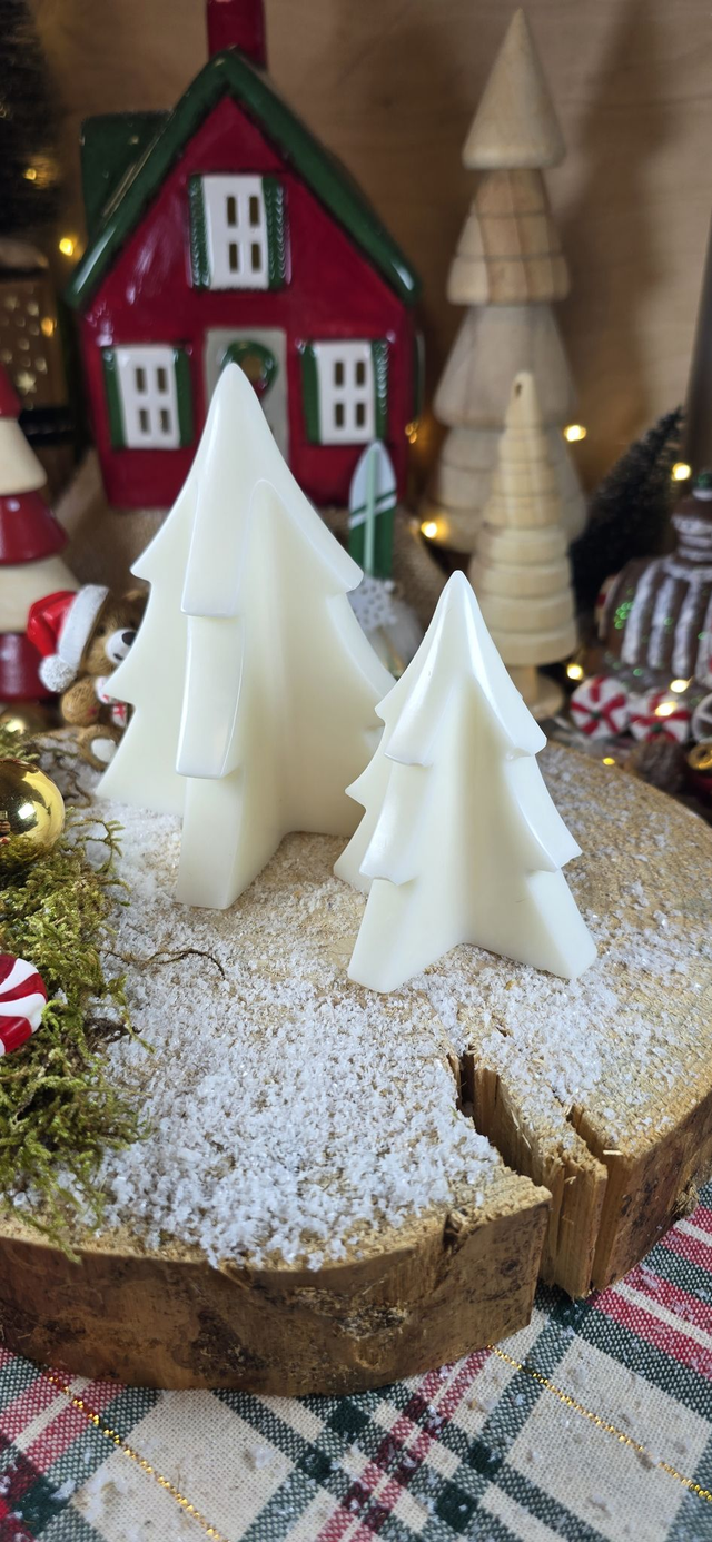 🌲 Bougie Duo de Sapin d’Hiver