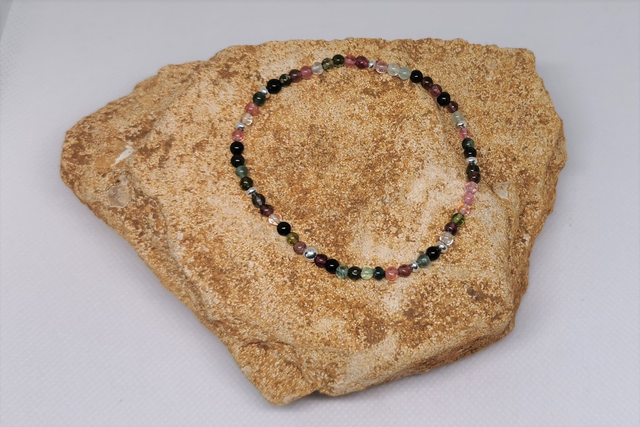 Turmalin Armband, bunt
