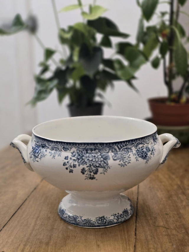 Soupière terre de fer Ste Amandinoise 