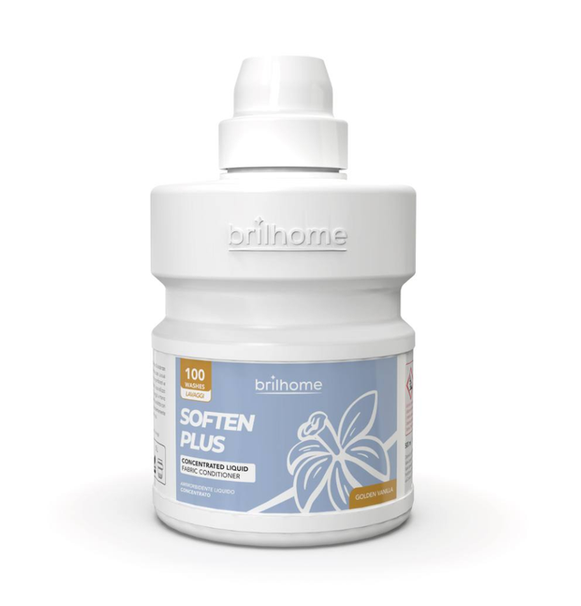 🧺 Soften Plus &#039;Cœur de vanille et fleurs d&#039;or&#039;- Adoucissant liquide concentré ( VEGAN )