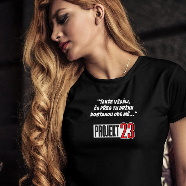 "Takže věděli..." Dámské tričko
